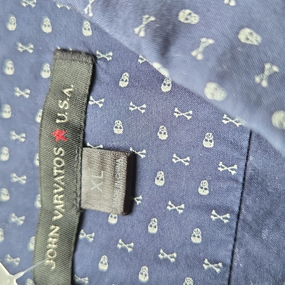 John Varvatos Patterned  button down - Picture 1 of 7